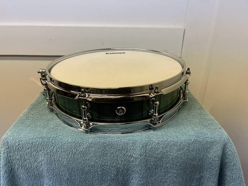 Custom Maple Stave 13”x3.5” piccolo snare drum - Gloss Oil Polyurethane image 1