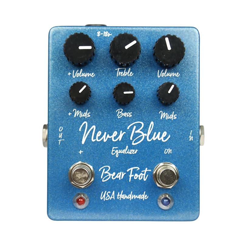 BearFoot FX Never Blue EQ + Pedal Reverb