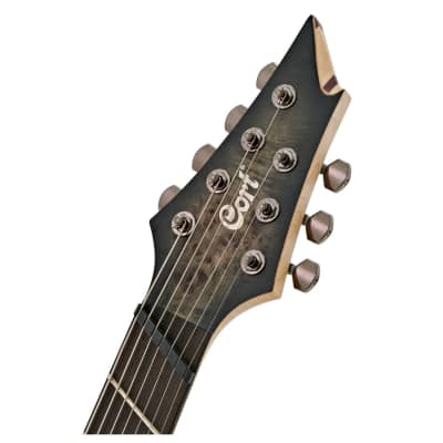 Cort KX Series 7-String Multi-Scale Star Dust Black, Free Shipping image 5