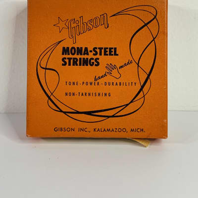 |Vintage| 1950s Era Gibson Mona-Steel 5 String Banjo with Plain Third |Box/Case Candy| image 1