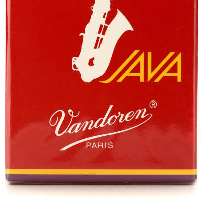Vandoren SR264R - JAVA Red Alto Saxophone Reeds - 4.0 (10-pack) image 1