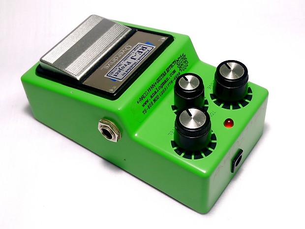 Analogman RE-J Project Maxon OD-9 Overdrive Silver Mod