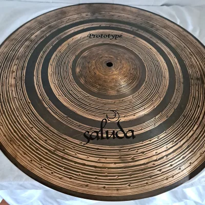 SALUDA Dark Thin Hand Hammered 20" Prototype Ride Cymbal image 2