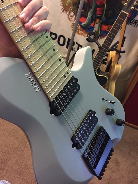 Kiesel Zeus ZM8 I string 2018 Primer Grey Satin | Reverb