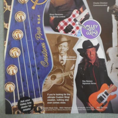 Samick Valley Arts Guitar Catalog 1998 for sale