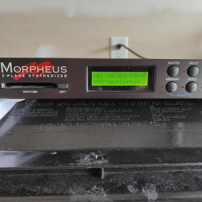 E-MU Systems Morpheus 32-Voice Z-Plane Synthesizer 1993 - Black