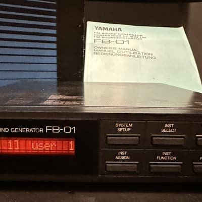 Yamaha FB-01 FM Sound Generator 1986 - 1987 - Black