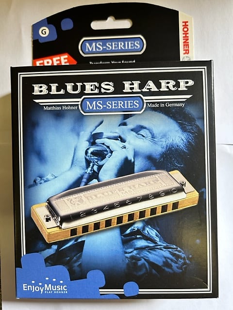 Hohner Blues Harp 2024 Silver In G Reverb Canada   Jwhfdhm9upg46kgkkgut 