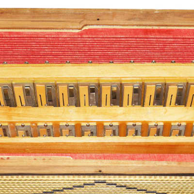 Crucianelli Brevis made in Italy Rare 5 Rows Button Accordion New Straps 2154, Amazing Rich and Powerful sound! image 12