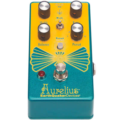 EarthQuaker Devices Aurelius Tri-Voice Chorus Guitar Effect Pedal image 2