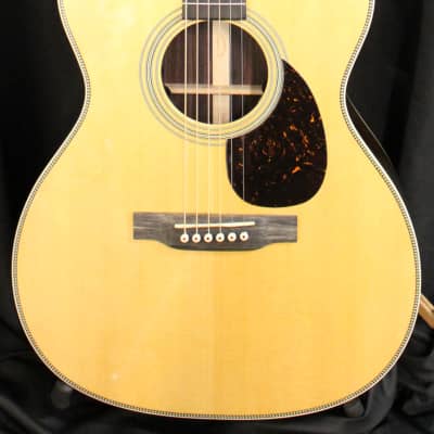 2024 Martin OM-28E USA Standard Orchestra Model Acoustic-Electric Guitar w/Case image 1