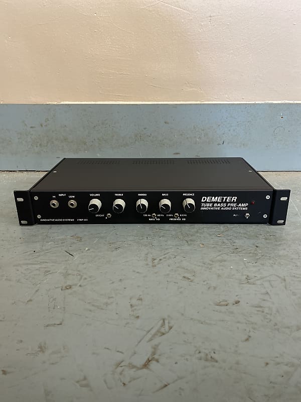 Demeter Vtbp 201 Tube Bass Pre Amp Used Reverb 5831