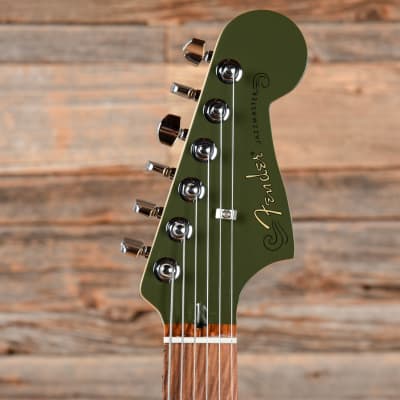 Fender Player Jazzmaster Olive w/Matching Headcap, Pure