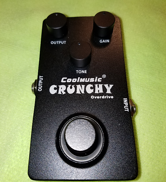CoolMusic Crunchy Overdrive Pedal Reverb