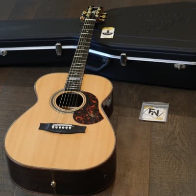MINTY! Maton Custom EM100C “The Messiah” Natural Acoustic/ Electric Guitar + OHSC image 1