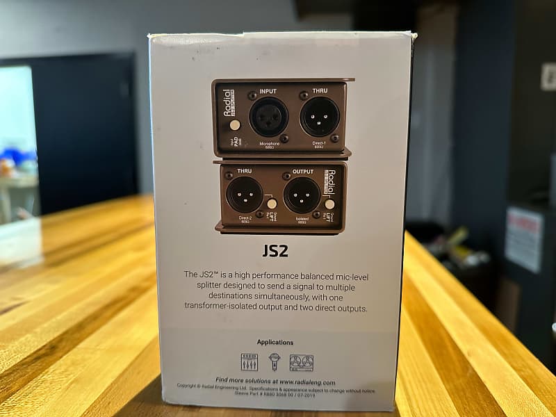 Radial JS-2 Mic Splitter | Reverb Radial JS-2 Mic Splitter | Reverb