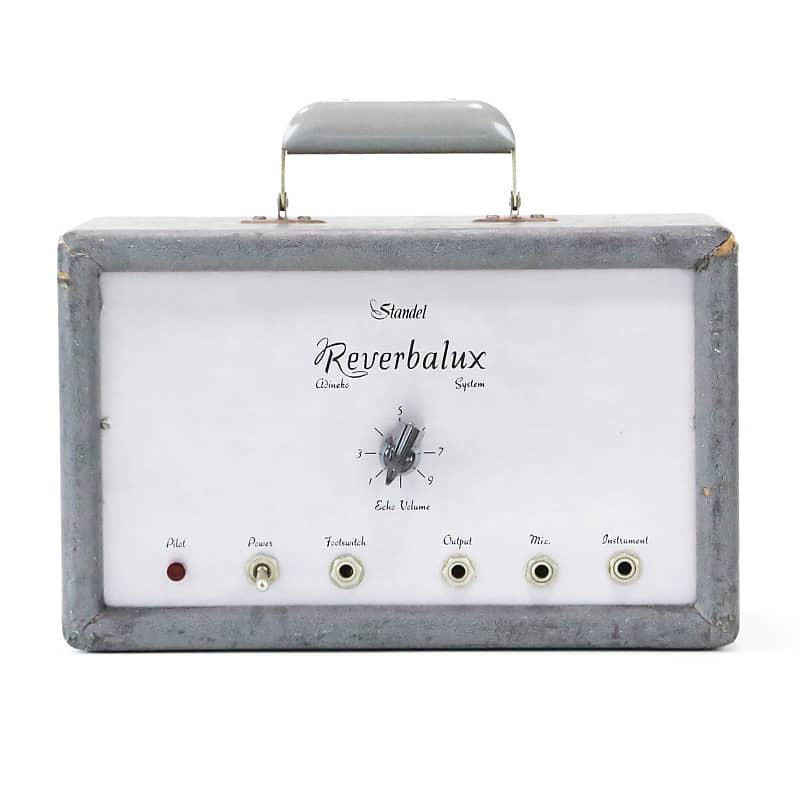 1963 Standel Reverbalux Vintage Original 1st Version 1-Knob | Reverb