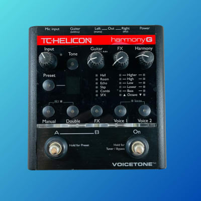 TC Helicon VoiceTone Harmony-G | Reverb