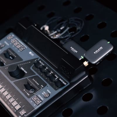 NUX B-7PSM 5.8 GHz Wireless In-Ear Monitor System, Stereo IEM,Charging Case Included, Stereo audio transmitting, Designed for Live Shows and Band Rehearsals image 3