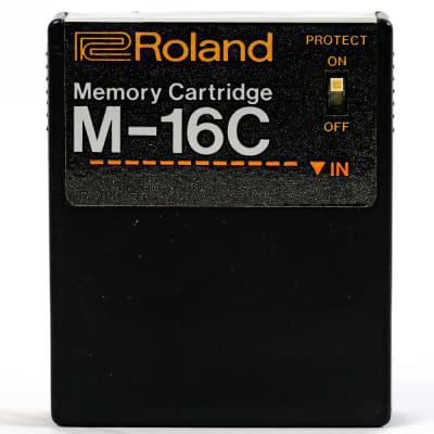 Roland M-16C Memory Cartridge for TR-707, TR-727, TR-909, JX-3P, JX-8P, JX-10