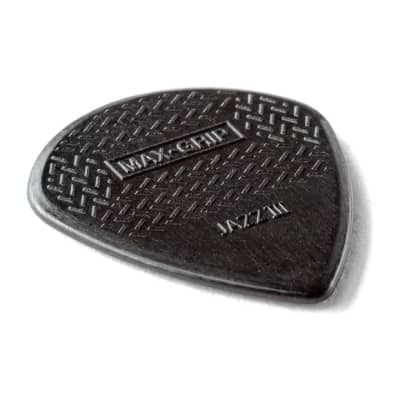 Dunlop Max-Grip Jazz III Stiffo, Black, 6-Pack image 4