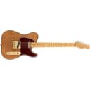 Fender Rarities Red Mahogany Top Telecaster Electric Guitar, Maple Fingerboard, Natural