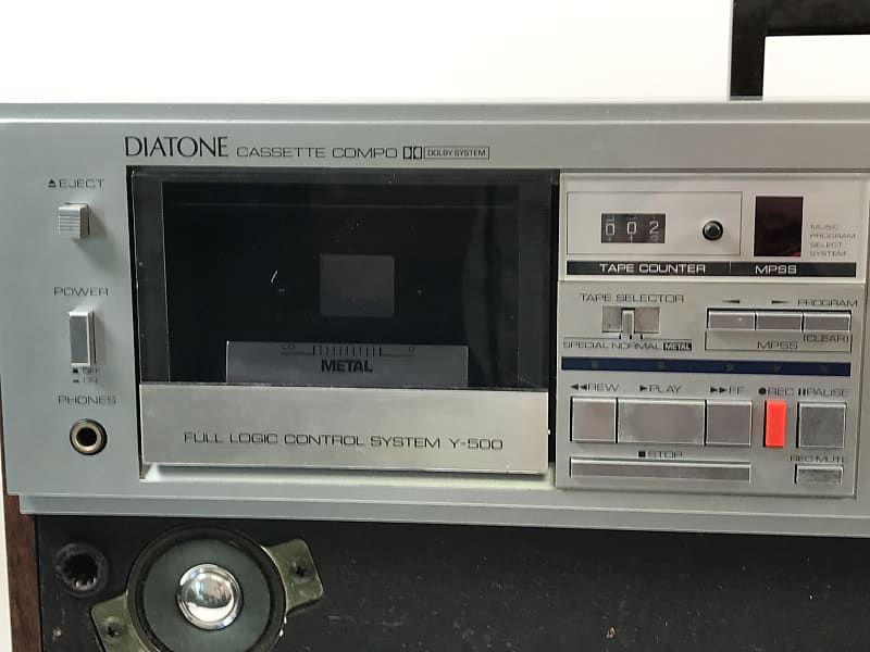 Diatone Y-500 Vintage Rare Boombox Ghettoblaster Cassette Recorder