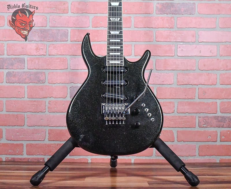 Hamer USA Steve Stevens Signature SS2 Custom Order Black | Reverb