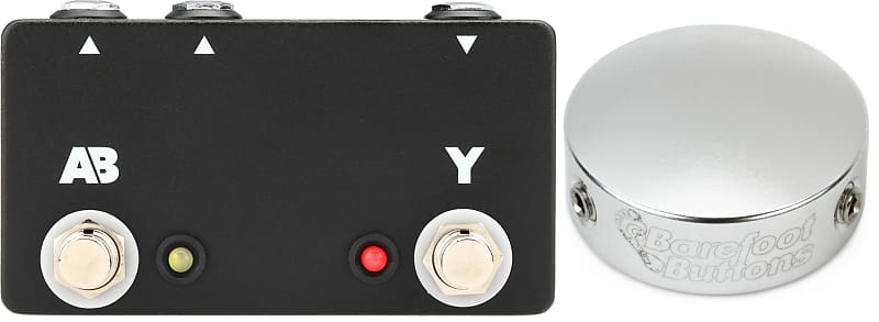 JHS ABY Active A/B/Y Switch Pedal Bundle With Barefoot | Reverb