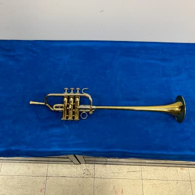 Used Bach Stradivarius Model 311 Piccolo Trumpet Just Serviced with Case 1980 image 9