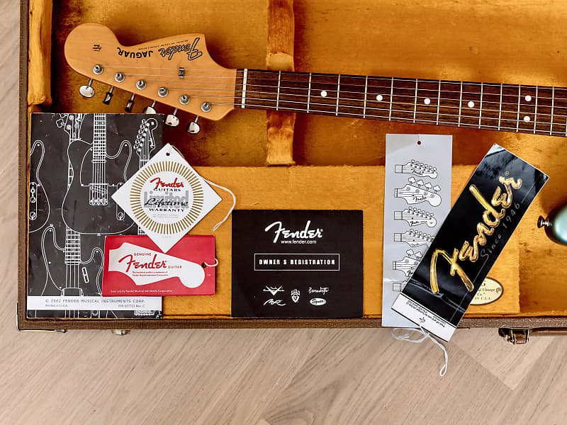 2008 Fender American Vintage '62 Jaguar Offset Guitar Ice 2008 Fender American Vintage '62 Jaguar Offset Guitar Ice