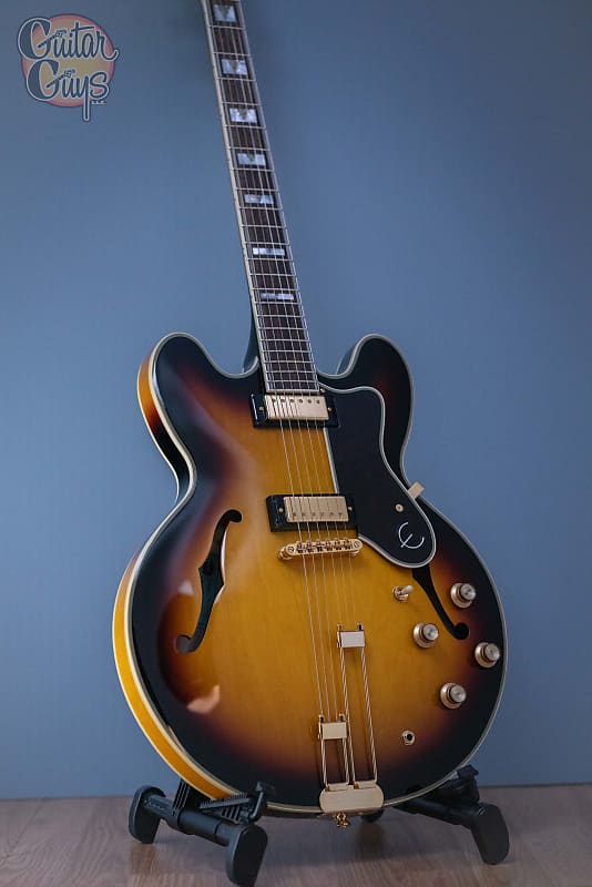 Epiphone Sheraton w/ Frequensator Vintage Sunburst | Reverb