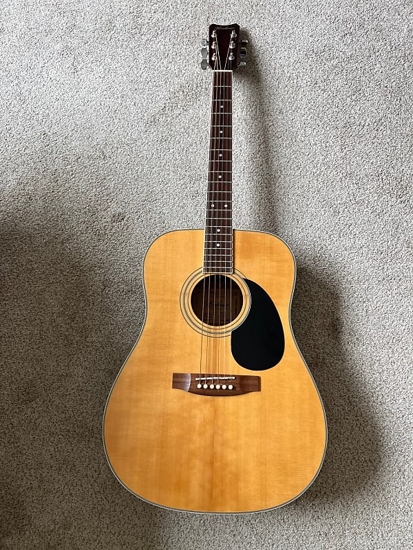 Vintage Hohner Acoustic Guitar Rosewood Frit Board with | Reverb