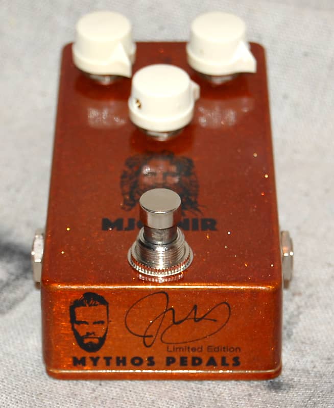 Mythos Pedals #022 Limited Joey Landreth Edition Mjolnir Overdrive