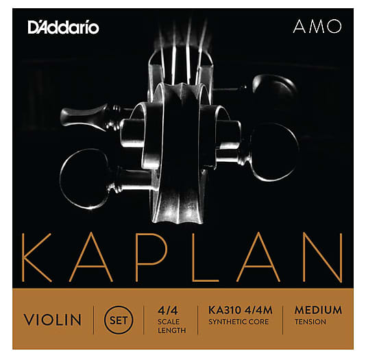 D'Addario Kaplan Amo Violin String Set - 4/4 Medium image 1