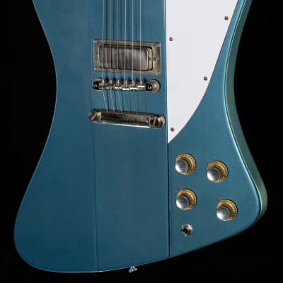 Gibson Custom Shop 1963 Firebird V Willcutt Exclusive Pelham Blue Stop Bar VOS (213) for sale