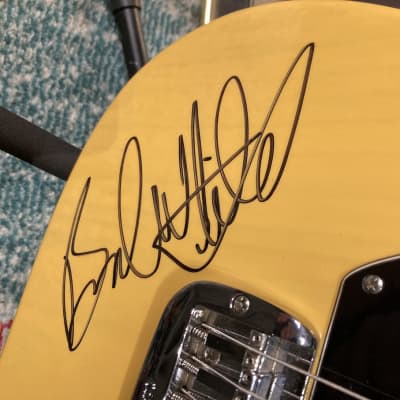 G&L Brad Whitford’s Aerosmith, G & L, ASAT Guitar, Autographed! Authenticated! (BW2 #27) 2000s - Butterscotch image 2