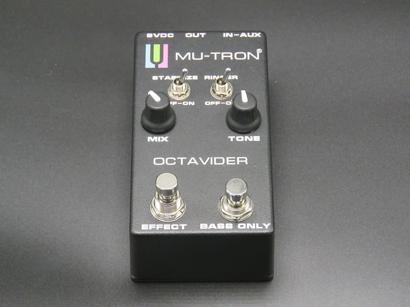 ギター MU-TRON OCTAVIDER BLACK ギター MU-TRON OCTAVIDER BLACK MU-TRON Octavider BLK Limited