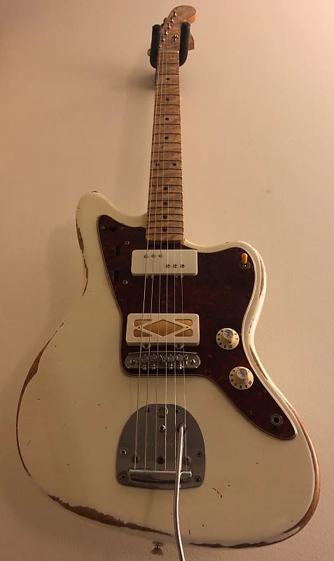 Fender Jazzmaster 1959 White relic mjt image 1