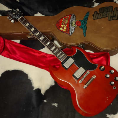 Gibson 1961 SG/Les Paul Reissue Duane Allman Tribute Cherry Red w/Case (Demo Video) for sale