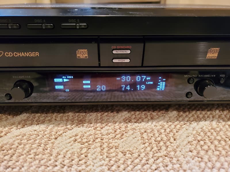 Sony RCD-W500C changer/burner online home audio deck