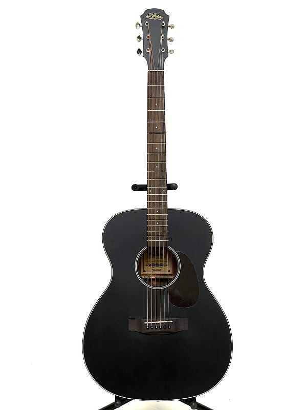 Aria Acoustic Guitar Matte Black Aria-101 image 1