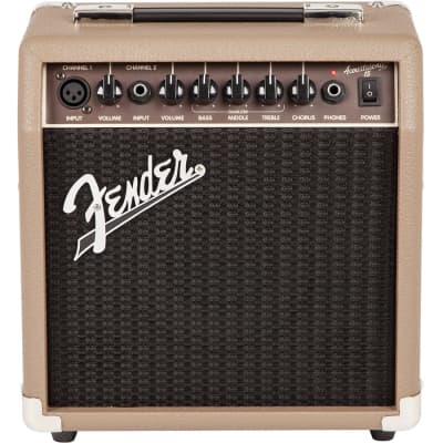 Fender Acoustasonic 15 15w 1x6 inch Acoustic Guitar Amplifier image 1
