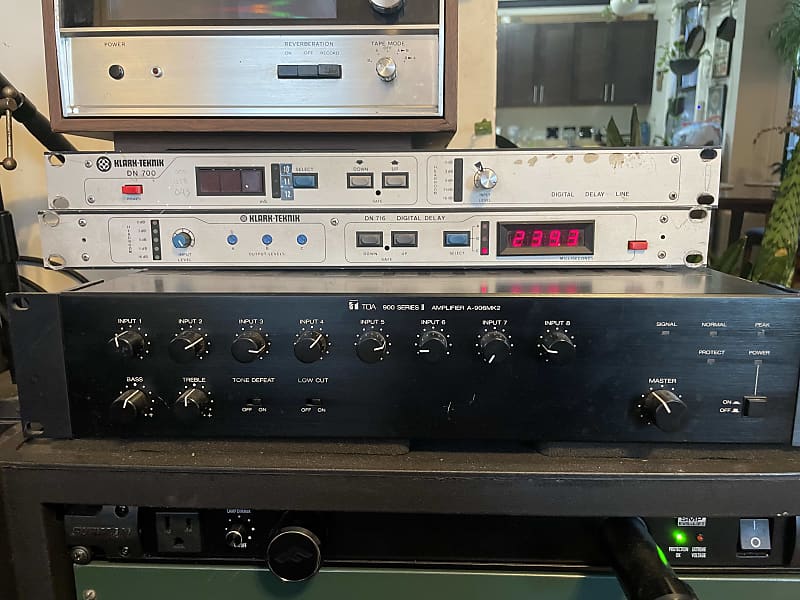 Klark Teknik DN700 and DN716 Digital Delay 1984 image 1