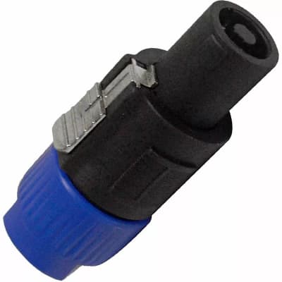2 Pack Of Speakon To 1/4 Inch Female Mono Adapters - Pro Audio image 2