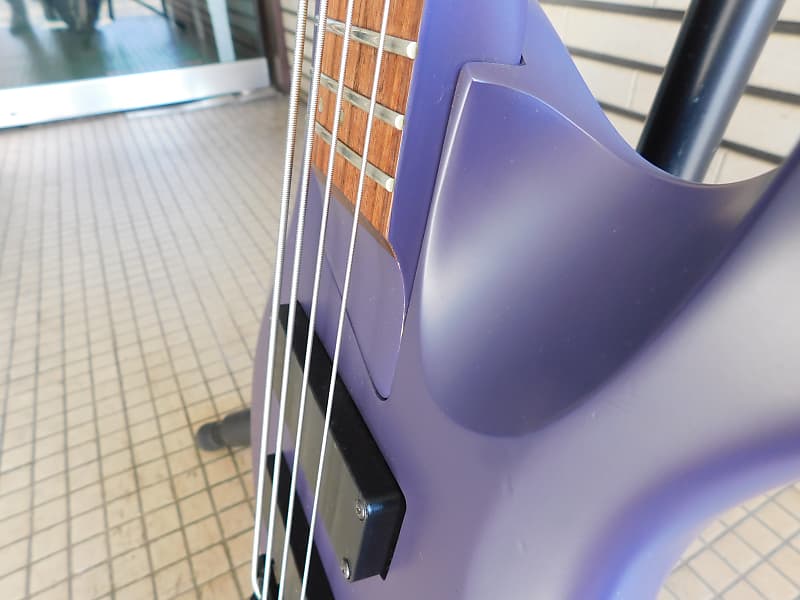 GrassRoots G-FR-52B Forest Bass Guitar Matte purple | Reverb