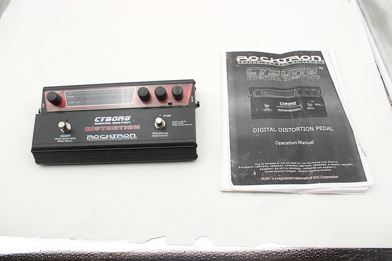 Rocktron Cyborg Digital Destiny Distortion Guitar Effect Pedal - no power supply image 1