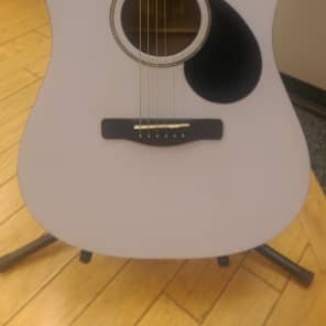 Samick D1, Steel String Dreadnought Acoustic Guitar, Pearl White, Best Offer image 2