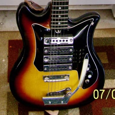 Teisco Solid Body 1960's image 3