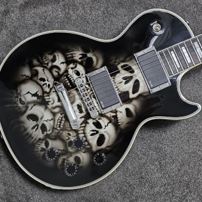 Gibson Custom Shop "Skull Crusher" Les Paul Custom Boneyard *COLLECTOR GRADE MINT* Adam Jones! Zakk Wylde! Slash! image 11